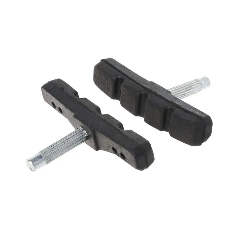 2pcs Brake Pads Silent Rubber V Brake System Bike Parts Bicycle Cycling Safety Blocks MTB Mountain Bike Accessories 'lrz 2pcs Brake Pads Silent Rubber V Brake System Bike Parts Bicycle Cycling Safety Blocks MTB Mountain Bike Accessories 'lrz