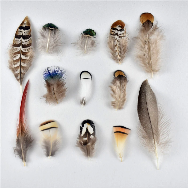 

20 pieces / bag of high quality natural pheasant feathers, diy jewelry accessories feathers for crafts and wedding decoration