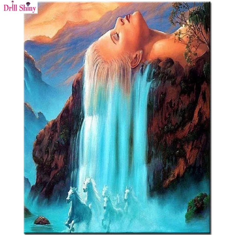 Us 5 99 31 Off Berlian Lukisan Bordir Kecantikan Wanita Rambut Animasi Air Terjun Kuda Gambar Rhinestones Berlian Cross Stitch Dekorasi Rumah In Us 5 99 31 Off Berlian Lukisan Bordir Kecantikan Wanita Rambut Animasi Air Terjun Kuda Gambar Rhinestones Berlian Cross Stitch Dekorasi Rumah In