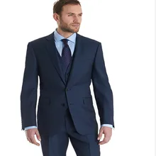 Последние Для Мужчин's Костюмы модные Дизайн смокинг жениха 3 предмета Нотч Костюмы человек официальная Вечеринка Костюмы(куртка+ Штаны+ жилет