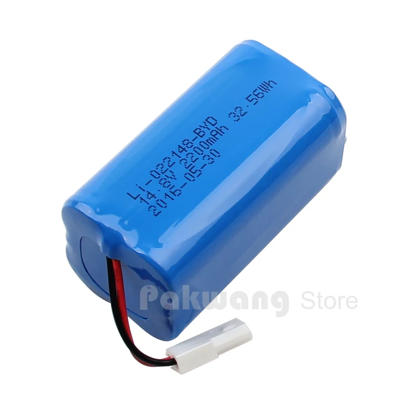 

Original BYD F1 Robot vacuum cleaner Parts 2200 MAH Lithium Ion Battery 1 pc