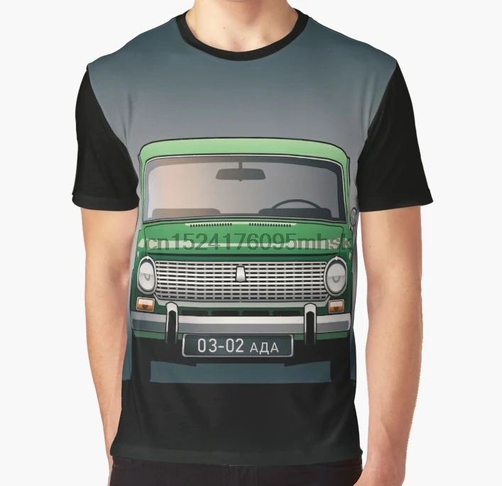 

All Over Print Men t shirt Funny tshirt Michaels Green LADA 1200 S VAZ-2101 Graphic Women T-Shirt