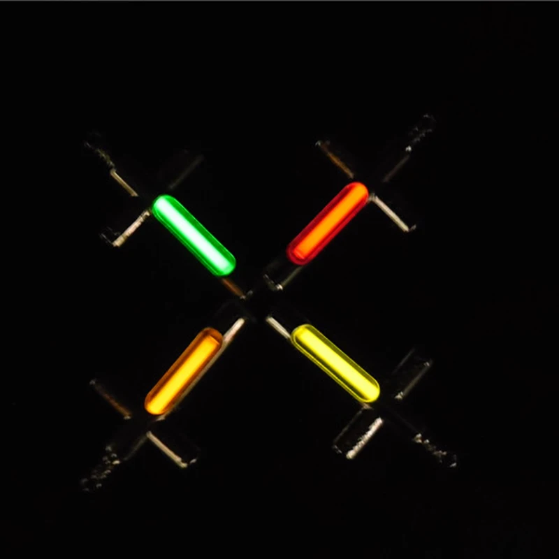 

Novelty Gift Toy Key Ring Toy Automatic Glowing Tritium Light Night Self Luminous Fluorescent Waterproof Light Tube Cross Shape