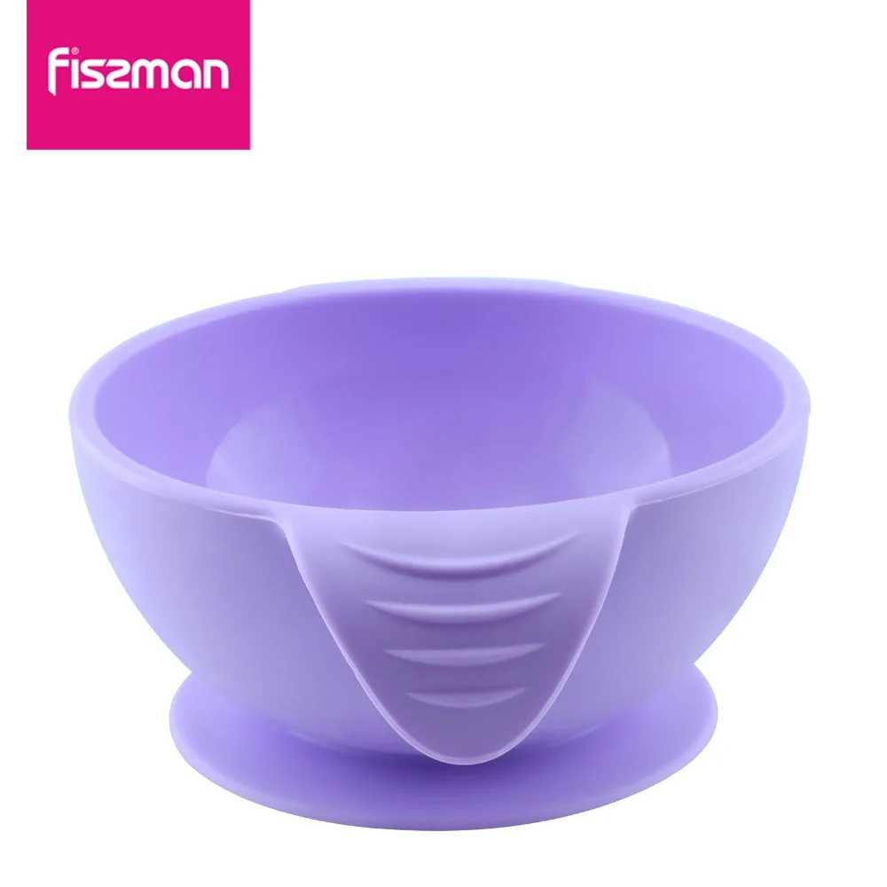FISSMAN детская посуда миска для кормления 320 мл силиконовые миски для еды