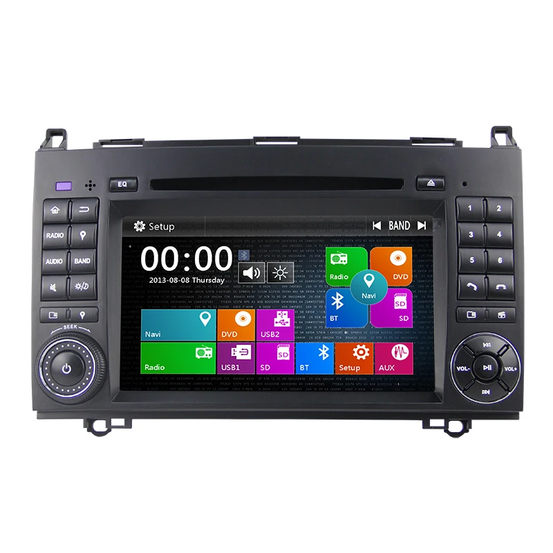 

Car multimedia dvd Player 2 Din Win ce System with touch screen 7-inch screen for Ben-z B200 2004-2011