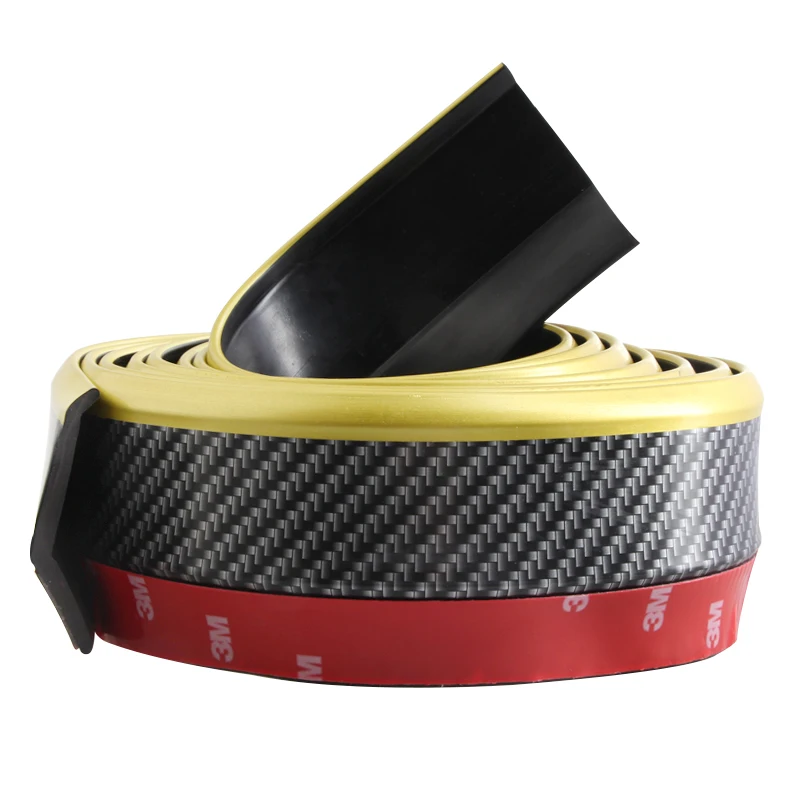 2,5 m Protector de coche parachoques delantero divisor de labios Kit de cuerpo Spoiler Bumpers accesorios de coche accesorios de fibra de carbono Bicolor 2,5 m Protector de coche parachoques delantero divisor de labios Kit de cuerpo Spoiler Bumpers accesorios de coche accesorios de fibra de carbono Bicolor