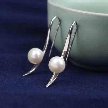 

NEW DESIGN 925 Sterling Silver Earrings Set Base Findings Mountings Parts Mounts for Pearl Jade Corals Stones Beads