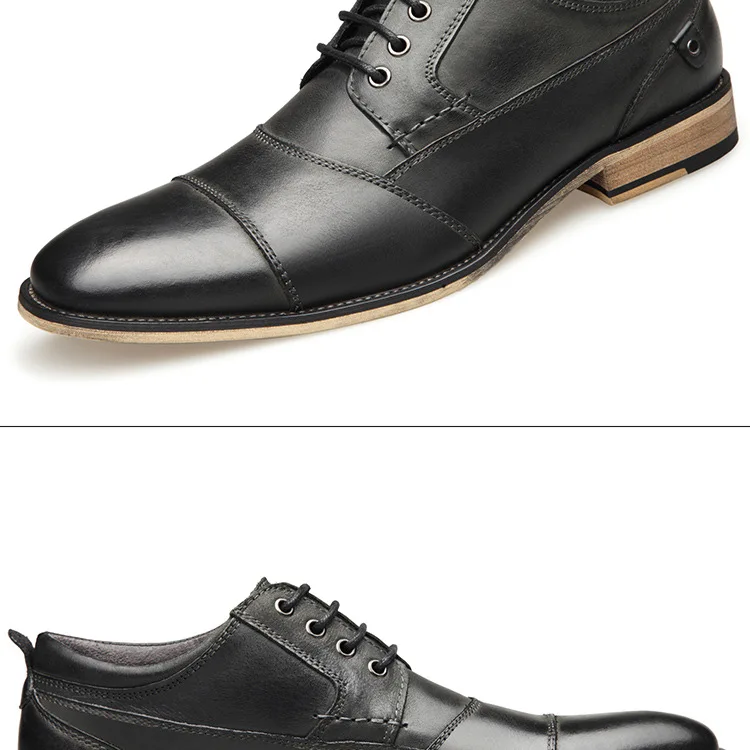 Г. Новые весенние Мужские модельные туфли мужская деловая обувь ручной работы из натуральной кожи свадебные туфли мужская обувь на шнуровке, большие размеры