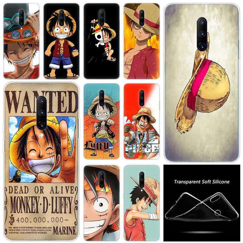 Аниме One Piece Monkey D Luffy модный прозрачный силиконовый мягкий чехол для телефона из