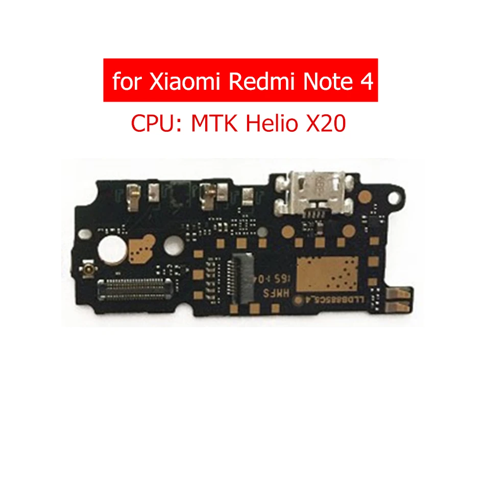 

for Xiaomi Redmi Note 4 MTK USB Charger Port Flex Cable Charging Dock Connector PCB Board Ribbon Flex Cable Repair Spare Parts