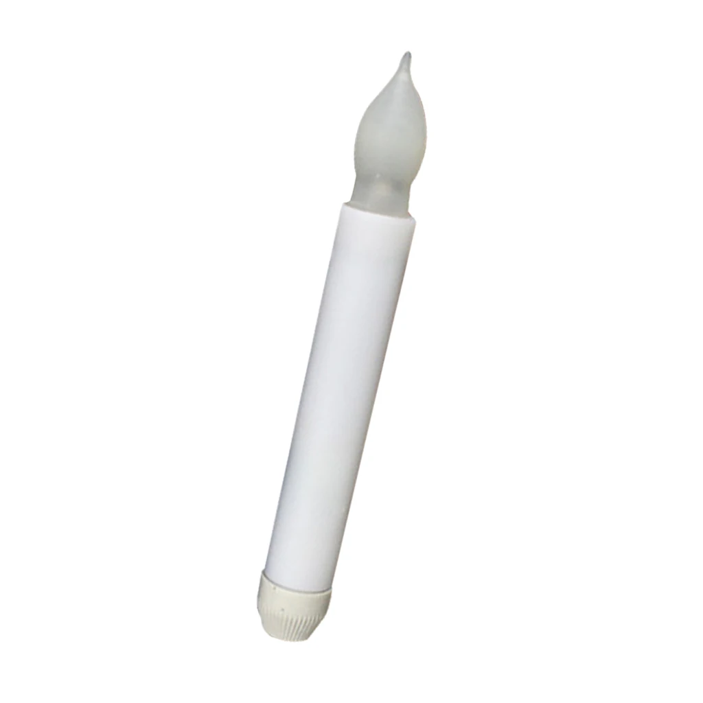 New LED Taper Battery Operated Flameless Candle Flickering Electric Light Lamp Wedding Home Holiday Party Decor Energy Saving