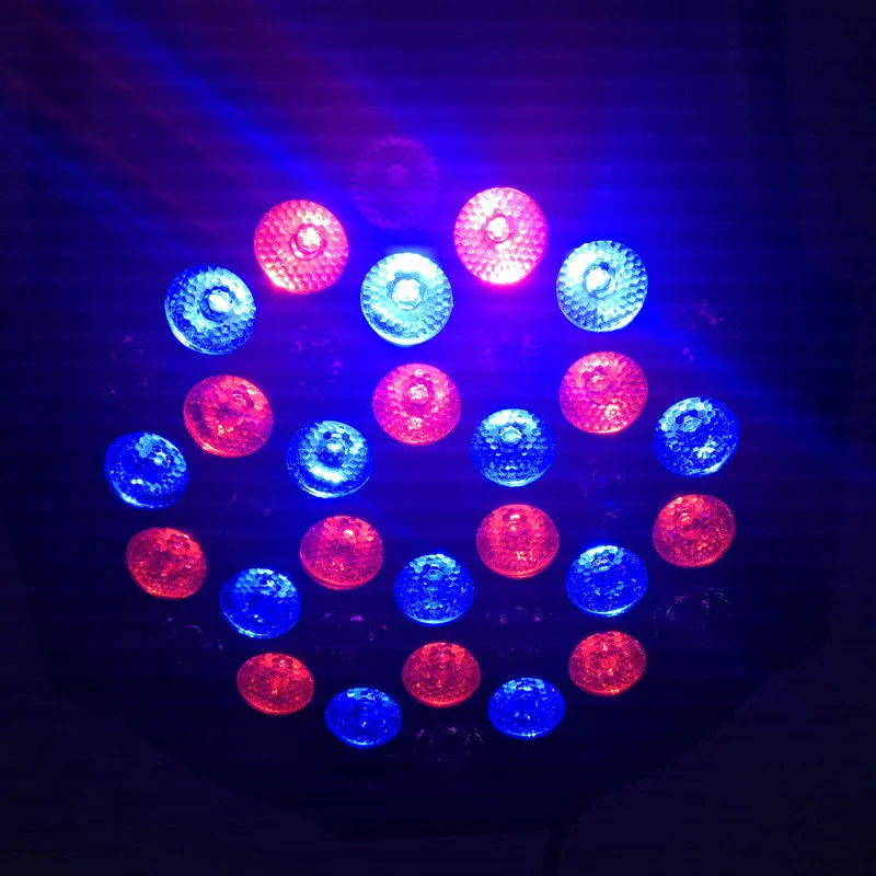 36LEDS LED PAR Lamp RGB LED Flat Par Light Stage Lamp AC90-220V for KTV Party Disco DJ Bar Effect UP Decorative Illumination