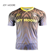 Мужская спортивная футболка в полоску футбольные бутсы survete мужские футболки с короткими рукавами футбольная рубашка maillot de foot Customize subliamtion