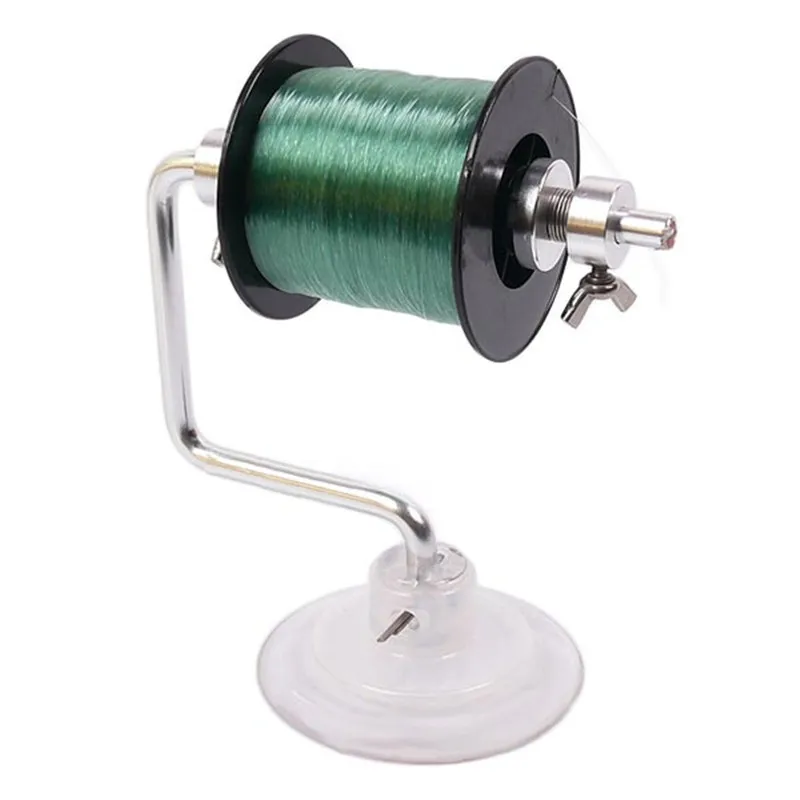 Lightweight Portable Aluminum Fishing Line Winder Reel Spool Spooler