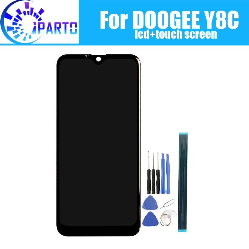 DOOGEE Y8C ЖК-дисплей + сенсорный экран 100% оригинальный протестированный