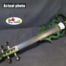 Недавно модель песня резные голова дракона 4/4 Электрический Скрипки, Массив дерева#9037