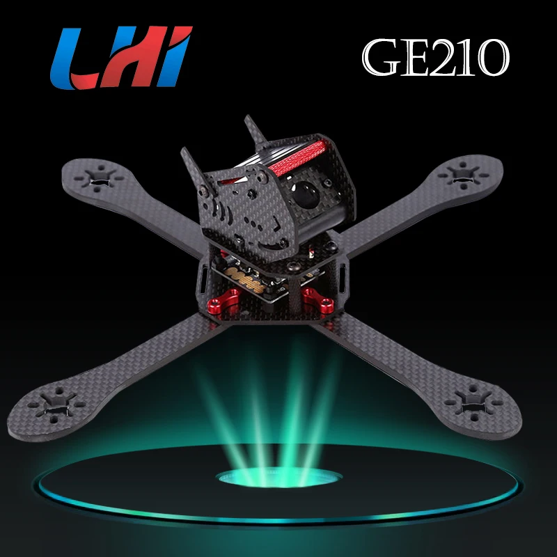 

2017 Sale Rushed Geprc Gep-zx6 225mm 4-axle 3k Carbon Fiber Mini Quadcopter Frame Bracket Racing Rc Airplane Drone Quadrocopter