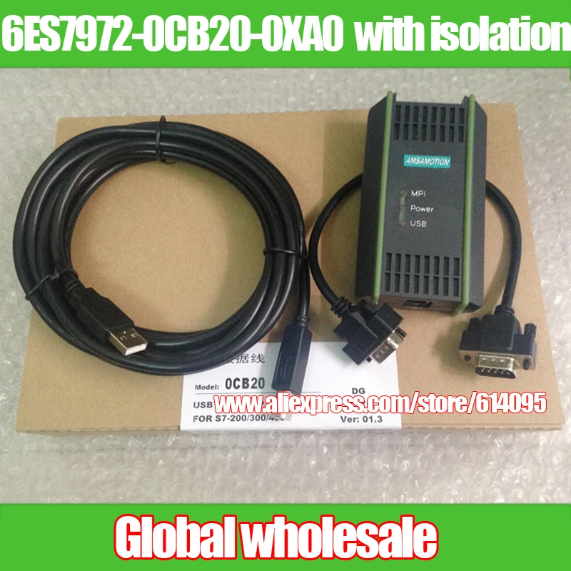 Купить 1 шт. 6es7 972-0cb20-устройства 0xa0 ПЛК кабель для ...