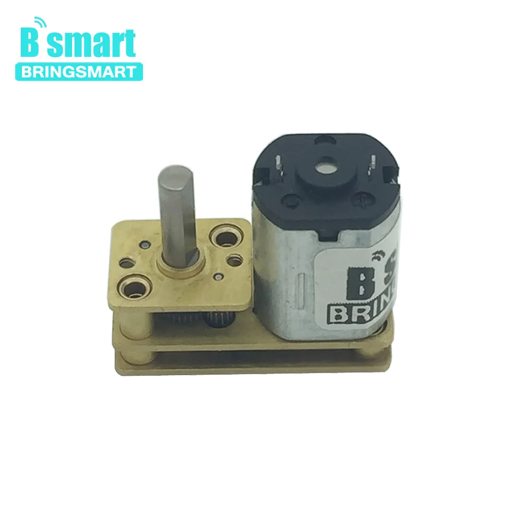 

Bringsmart N20 Micro DC Motor 3V 6V 12V with Reversed Gear Motor for Toy Models DIY Robot Mini Gear Reducer Motor