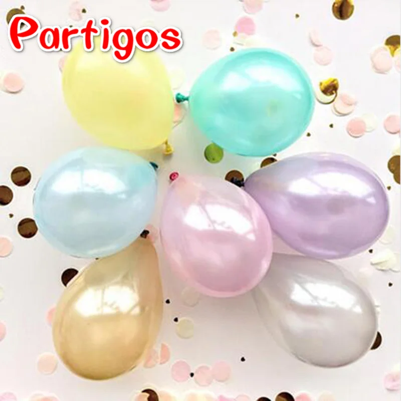 

100pcs 5 inch Pearl Latex Balloons Party Birthday Baby Shower Wedding Decoration Helium Inflatable Air Ballons Party Supplies