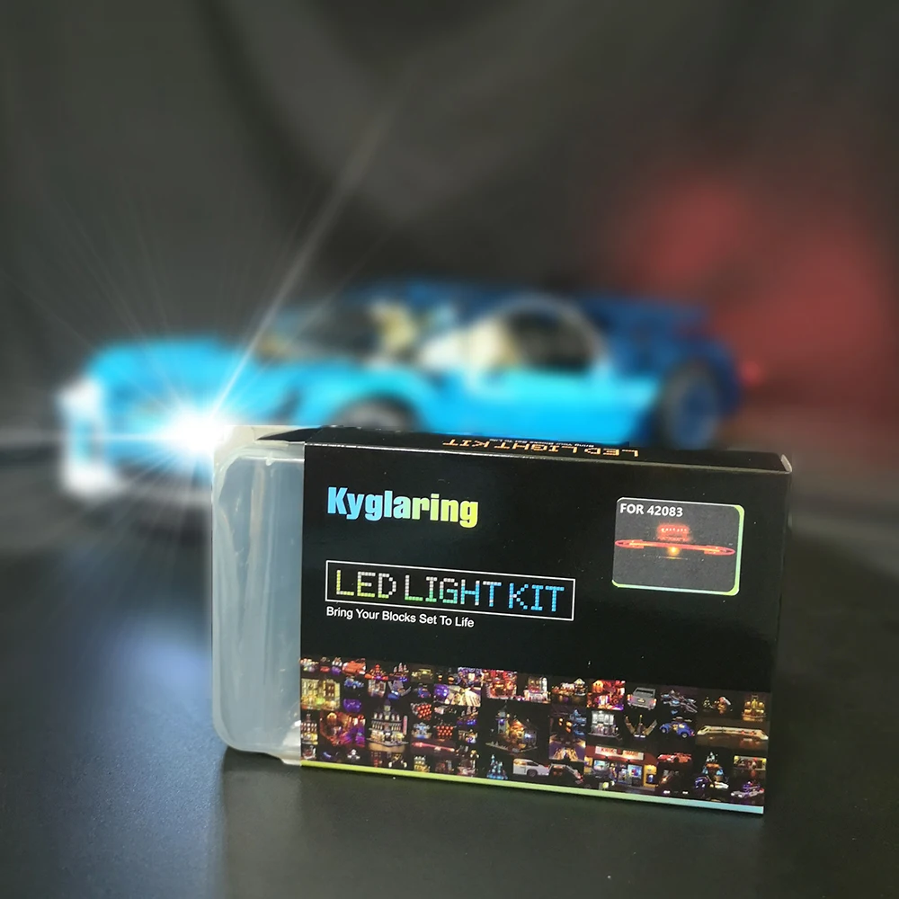 

LED Light Kit For Technic Bugatti Chiron Advanced Light Set Compatible With lego 42083 And 20086(NOT Include The Model)