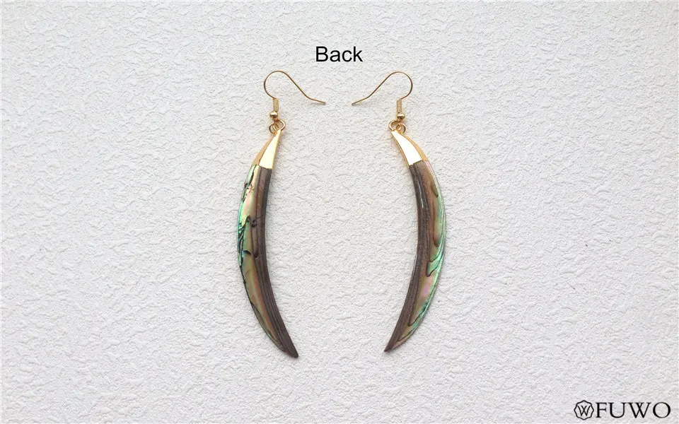 Tusk Abalone Shell Earrings 8