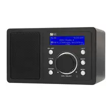 WiFi/UPnP интернет радио WR202 с DLNA двойной будильник l музыкальный плеер динамик английский немецкий французский итальянский голландский русский