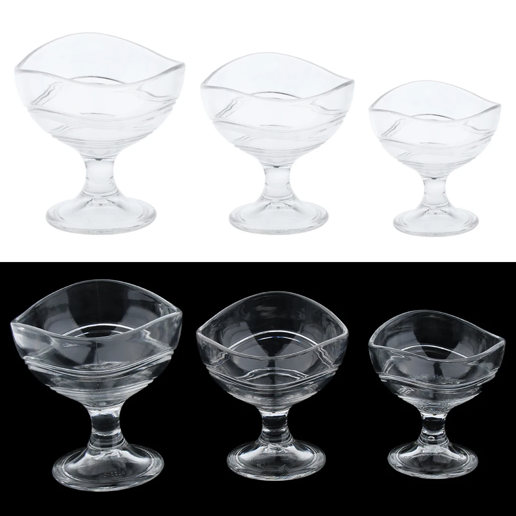 

Clear Acrylic Ice Cream Cup Sundae Cup Dessert Bowl Dish Fruit Milkshake Cup