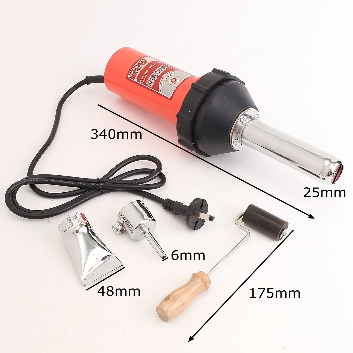 Тепловая пушка JIGUOOR для сварки горячим воздухом 220 В 1080 Вт 2942 Па|heat gun|hot airair hot |