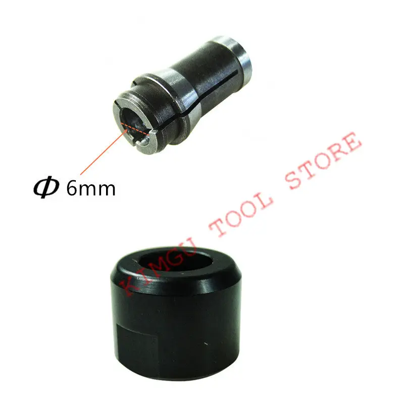 Iron Chuck Cap Nut Parts Collet 6mm Cones For Bosch Ggs5000