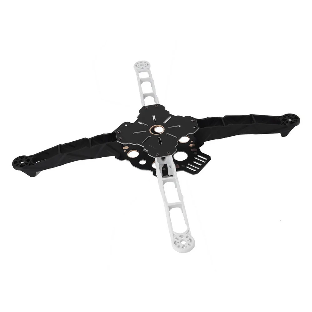 Q380 Black Quadcopter Frame through the frame black and white machine arm