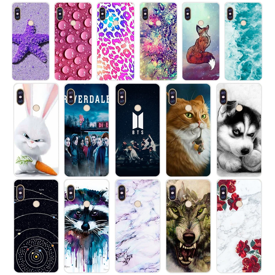 

H silicone case For Xiaomi Redmi Note 5 Case Cover redmi note 5 Snapdragon 636 version note5 case