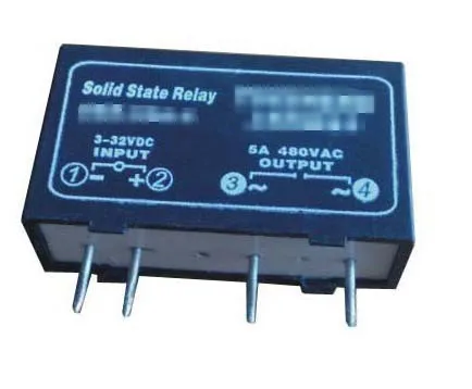 pcb ssr slim 5A solid state relay input 3-32VDC output 90-480VAC | Обустройство дома