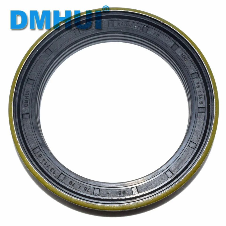 Поворотное уплотнение вала 75X100X13/14 5 или 75*100*13/14.5 OEM 12019 16949 B масляное ступицы