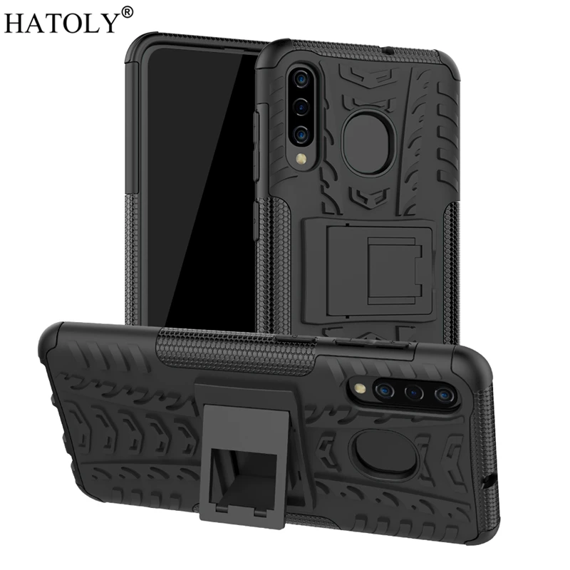

For Samsung Galaxy A20 Case Shell Hard Rubber Silicone PC Cover for Samsung Galaxy A20 Phone Case for Samsung Galaxy A20 A205F