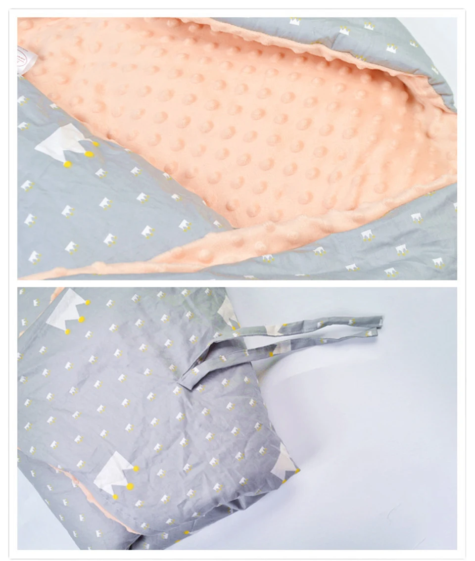 Детские пеленание ребенка Обёрточная бумага одеяла для новорожденных с принтом Пеленка-кокон конверты Стёганое Одеяло Теплый моющийся