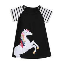Baby Girls Dress Unicorn Party Summer Floral Dresses for Children Clothing Vestidos Girl Princess Dress Kids Costumes Baby Girls Dress Unicorn Party Summer Floral Dresses for Children Clothing Vestidos Girl Princess Dress Kids Costumes