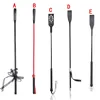 5 Style Whip BDSM Bondage PU Leather Delicate Whips Fetish Horse Crop Whip Spanking Paddle Adult Flirt Sex Toys For Couple 1