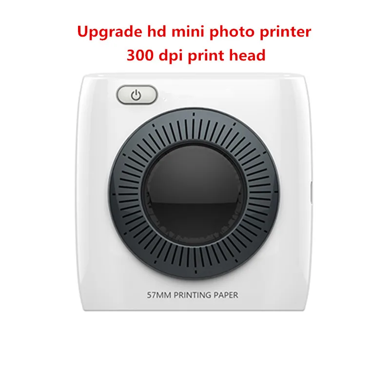 

NEW 300 dpi high-resolution portable USB/Bluetooth Pos Mini Thermal Printer Photo Picture Printer iOS/Android and Windows
