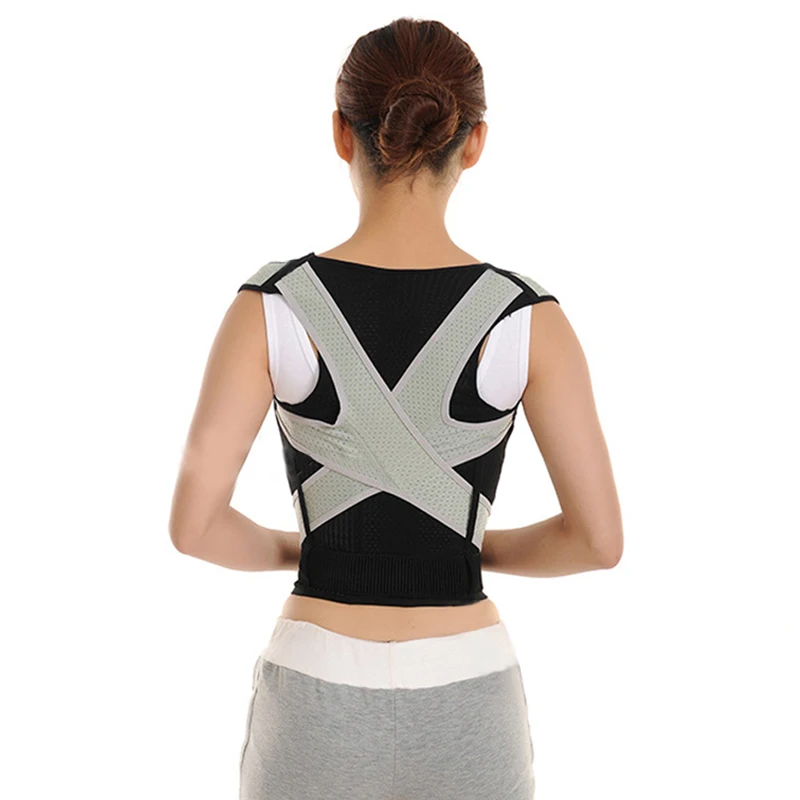 Корсет для коррекции осанки для защиты спины, поддерживающий бандаж на плечо, корсет для боли в спине