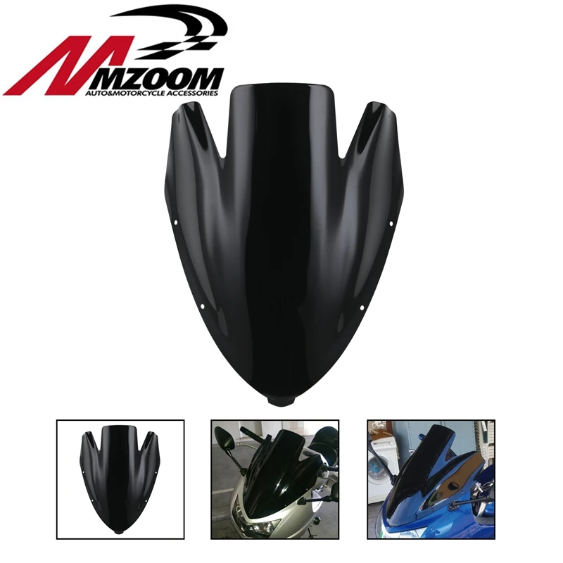 Горячая продажа для Kawasaki NINJA 650 ER6F EX650R 2006 2007 2008 лобовое стекло мотоцикла Double Bubble ER 6F