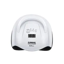 Лампа для дизайна ногтей 1 шт. машинка для дизайна ногтей Светодиодный УФ 80 Вт Сушилка для ногтей отверждения лампа для сушки гель-лака легкий аппарат для маникюра машина для ногтей 19 Jun06