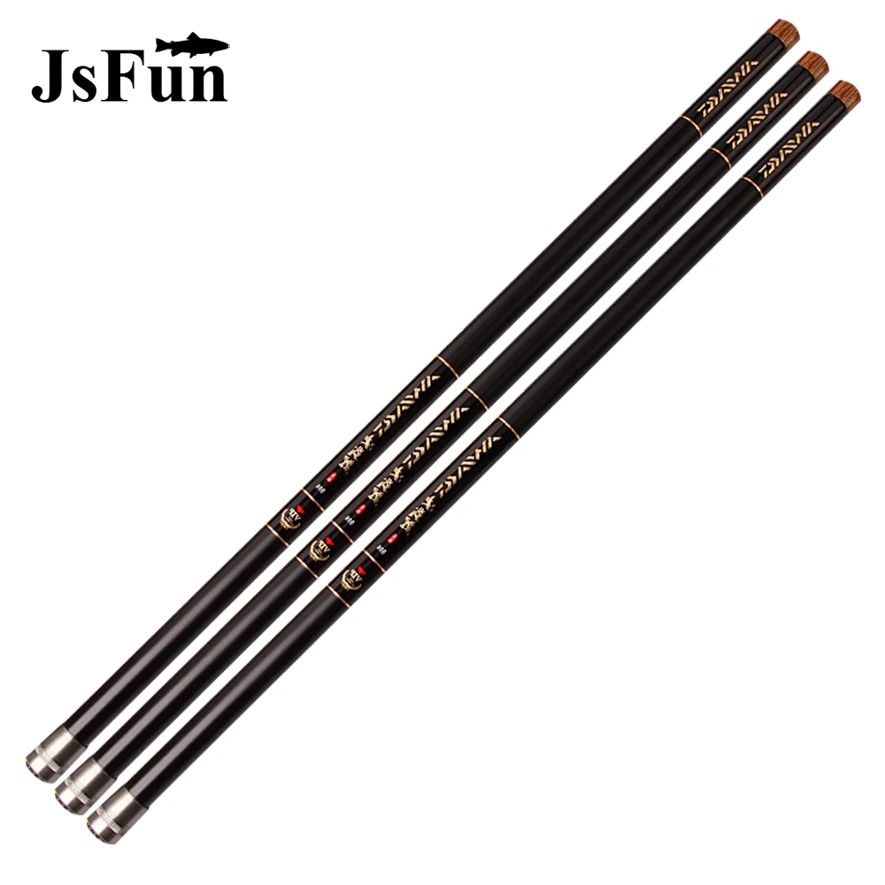 

Stream Hand Fishing Rod Ultra Light Spinning Carbon Fiber Fishing Rod Tackle Vara De Pesca Peche 8M 9M 10M 11M 12M X060