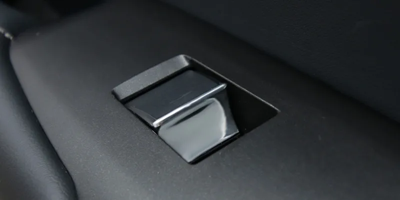 Chrome Interior Door Window Glass Lift Button Cover Trim Sequin ABS Styling Car Accessories Sticker For Lexus NX300h 200t 200 (2)