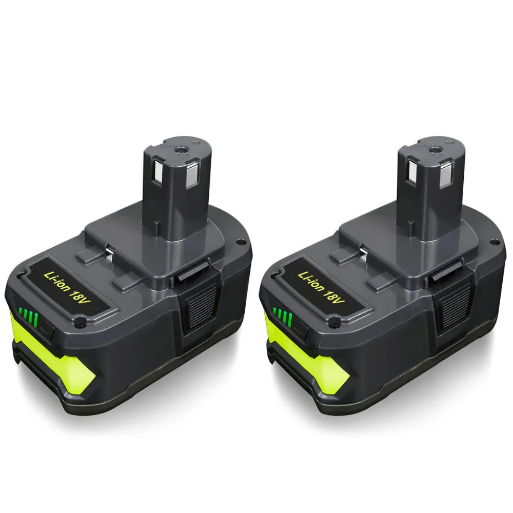 Abakoo для Ryobi 6000mAh 18V P108 литий-ионная батарея высокой емкости, запасная батарея RB18L40 BPL1820 P107 P104 для ONE+ BIW180