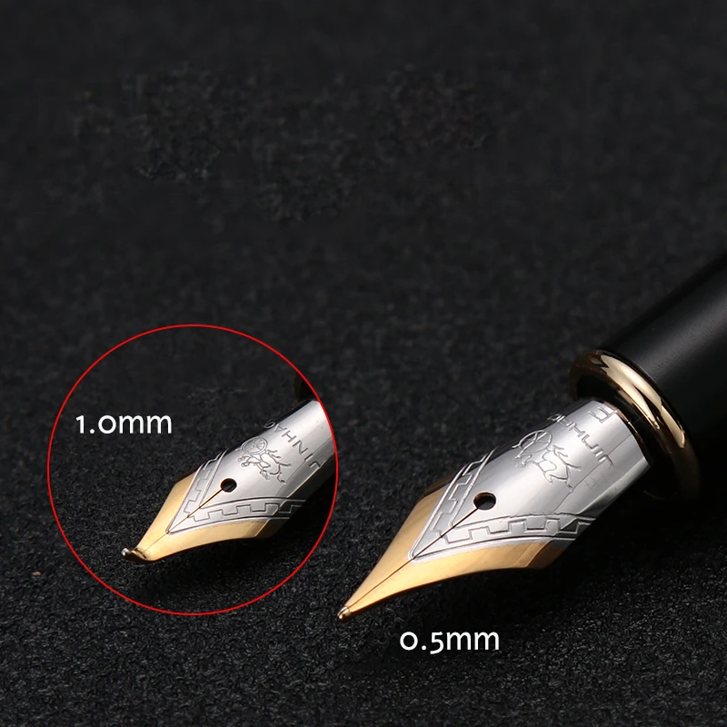 Jinhao Дракон авторучка высокое качество Pluma Stylo Plume Caneta Tinteiro Pluma FuenteTitanium Dolma Kalem советы Коллекция подарков