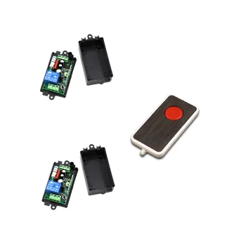 

AC 110V 220V Wireless RF Remote Control Relay Switch Remote Controller Systerm Transceiver+Receiver 315Mhz/433Mhz