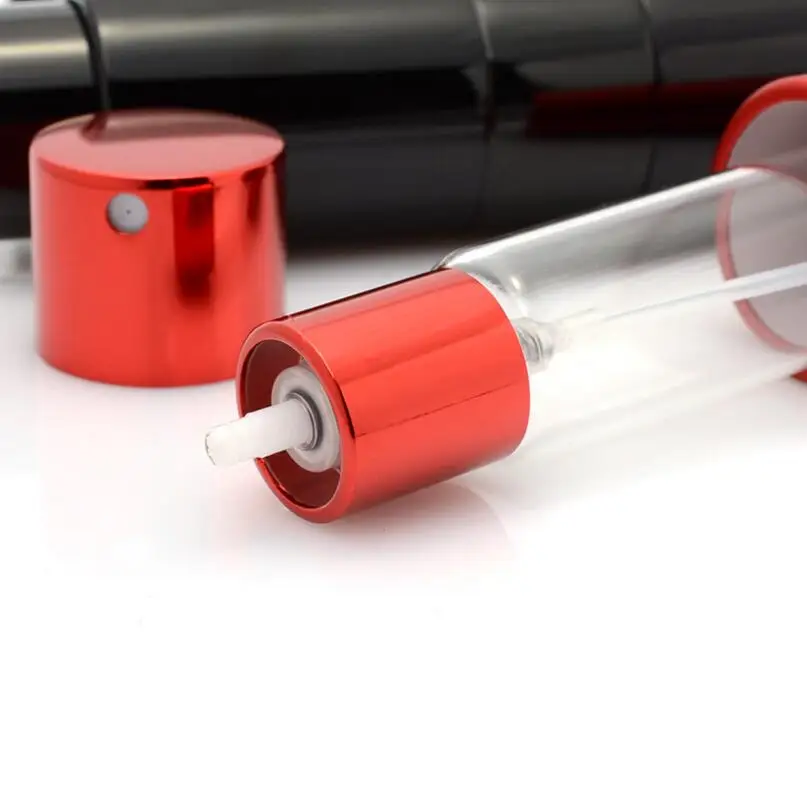 15 ml 빈 알루미늄 텔레스코픽 확장 가능한 로타리 향수 스프레이 병 여행 리필 형 분무기 화장품 용기 lx1312
