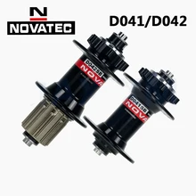Ступица Novatec D041SB D042SB для горного велосипеда, Ступица с 8/9/10/11 скоростями и герметичным подшипником, 24 28 32 36 отверстий с быстроразъемным