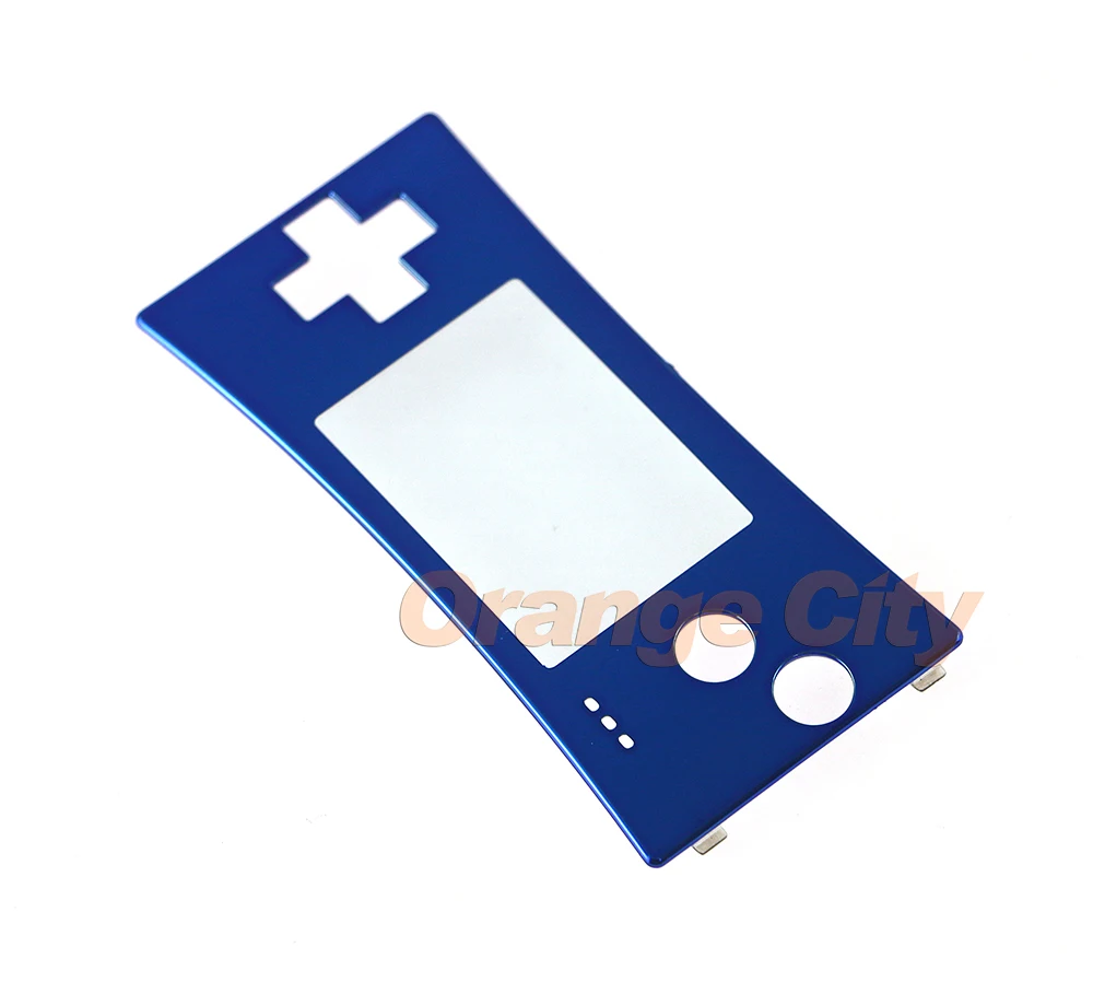 ChengChengDianWan красно синий сменный корпус для GameBoy Micro Передняя Лицевая панель